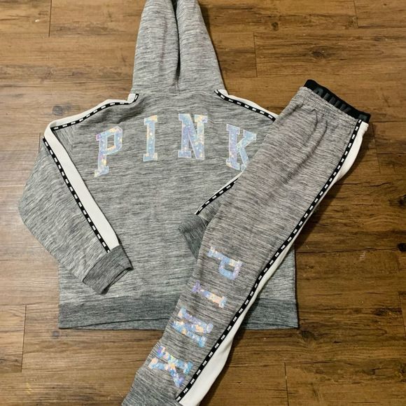 VS PINK HTF MERMAID BLING OUTFIT SET XL - Picture 2 of 12